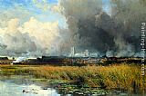 Passing Storm Ely by Keeley Halswelle